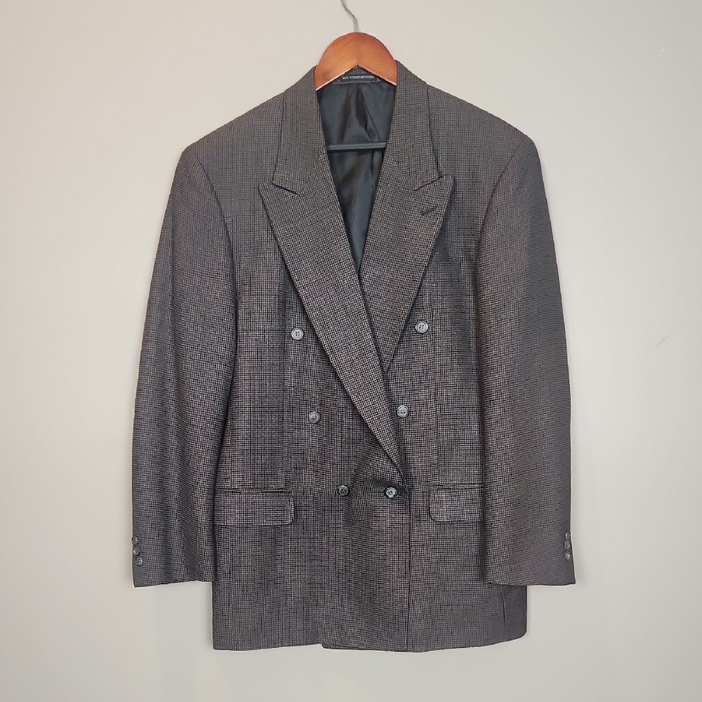 Pierre Balmain Dark Gray Pure Wool Sport Coat Size‎ 42